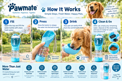 PawMate™ – The All-in-One Pet Travel Companion